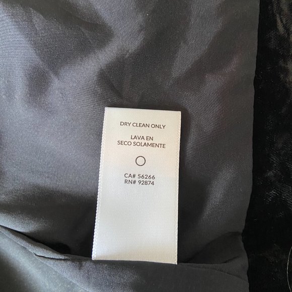 Splendid Black Velvet Bomber Jacket - Picture 12 of 12